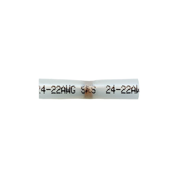 Auveco # 25989 #24-22 Gauge Heat Shrink & Solder Butt Connectors. Qty 15.