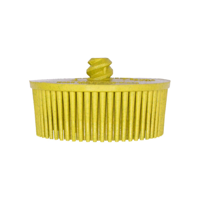 Auveco # 26005 2 in. Yellow Finger Disc - 80 Grit  25,000 RPM. Qty 1.