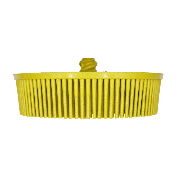 Auveco # 26023 3 in. Yellow Finger Disc - 80 Grit  15,000 RPM. Qty 5.
