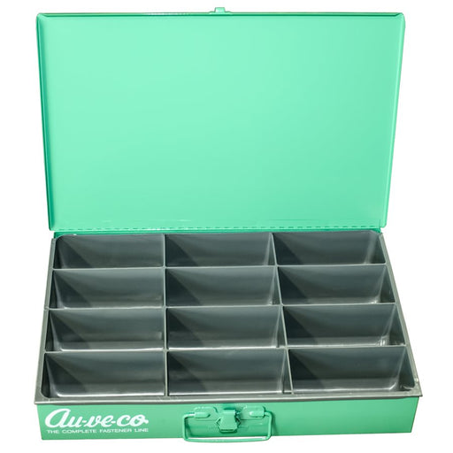 Auveco No  1-912  12 Compartment Large Drawer Light Green, Quantity 1 DRW