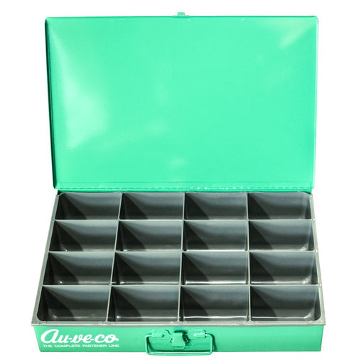 Auveco No  1-916  16 Compartment Large Drawer Light Green, Quantity 1 DRW