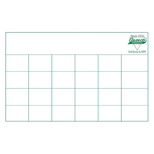Auveco No 1-900L Large Drawer Layout Label Asst, Quantity 1 SET
