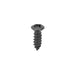 Auveco No 10163 8 X 1/2 Phillips Oval Head Tapping Screw Black Oxide Ab, Quantity 100