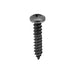 Auveco No 10181 8 X 3/4 Phillips Pan Head Tapping Screw Black Oxide, Quantity 100