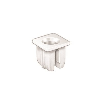 Auveco No 10305 Nylon Nut 8 Screw Size, Quantity 50