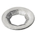 Auveco No 10375 Push-On Retainer For 1/2 Stud 1 Outside Diameter, Quantity 100