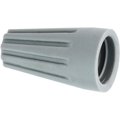 Auveco No 15204 Gray Wire Nut Connectors, Quantity 100