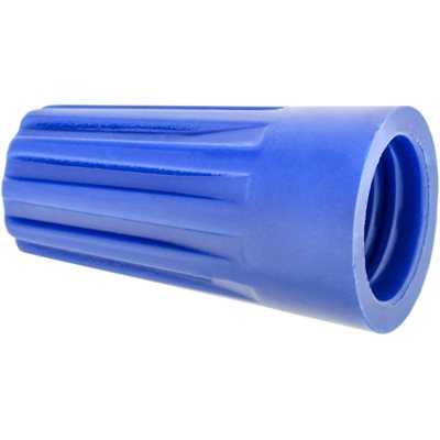 Auveco No. 10379 Wire Nut Connectors 18 - 14 Gauge Blue, Quantity - 25