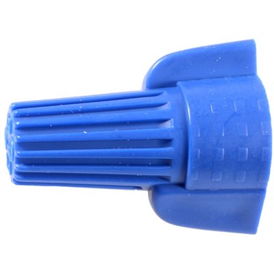 Auveco No 10384 Wire Nut Connectors 14 6 Ga Blue, Quantity 25