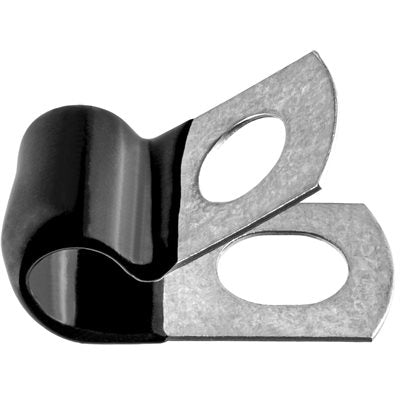 Auveco No 10599 Closed Clamp 5/16 Galvanized Vinyl Coated, Quantity 25