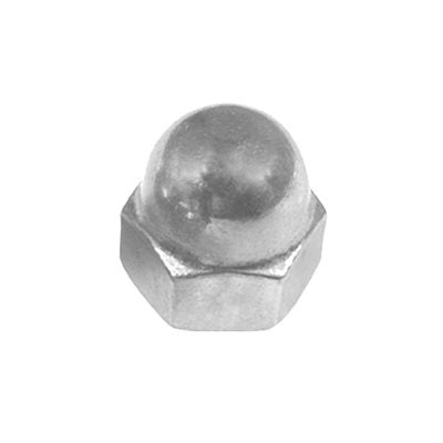 Auveco No 11179 8-32 X 5/16 Steel Acorn Cap Nut Nickel, Quantity 100