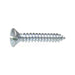 Auveco No 1149 8 X 3/4 Slotted Head Oval AB Tapping Screw Zinc, Quantity 100