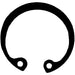 Auveco No 11491 40mm Internal Retaining Rings Din 1300 Phosphate/Oil, Quantity 25