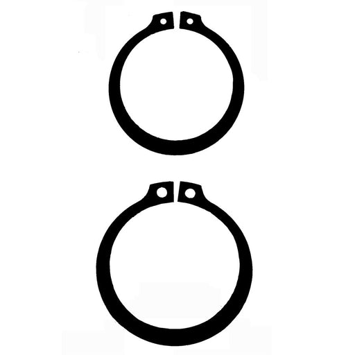 Auveco No 11507 35mm External Retaining Rings Din 1400 Phosphate/Oil, Quantity 50