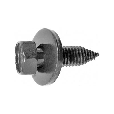 Auveco No. 11633 6.3-1.0 X 20mm Hex Head SEMS 17mm Wash Outside Diameter - Phosphate, Quantity - 25