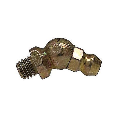Auveco No. 11775 Grease Fitting 6mm-1.0 45 Degree Din 71412 7045, Quantity - 10