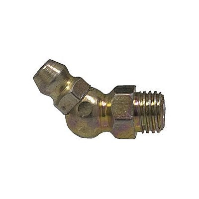 Auveco No. 11777 Grease Fitting 8mm-1.0 45 Degree Din 71412 7445, Quantity - 10