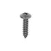 Auveco No 11922 10 X 3/4 Phillips Pan Head Tapping Screw Black Oxide, Quantity 100