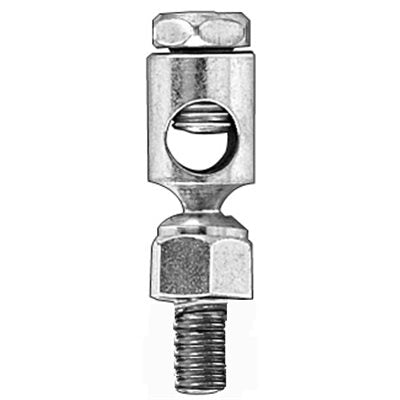 Auveco No 12047 Damper Control Swivel W/Nut & Lock Wash 1/4-28, Quantity 3
