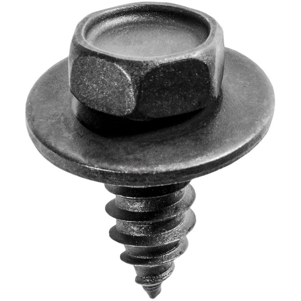 Auveco No. 12057 6.3-1.81 X 16mm Hex Head SEMS Tapping Screw 17mm Outside Diameter -Phosphate, Quantity - 50
