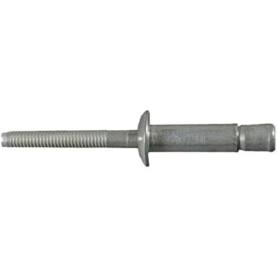 Auveco No 12093 Monobolt 1/4 Diameter 350/625 Grip Steel, Quantity 100