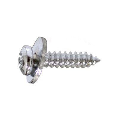 Auveco No. 12097 4.2-1.41 X 20mm Type 1A Drive Pan Head Type AB - Chrome, Quantity - 50