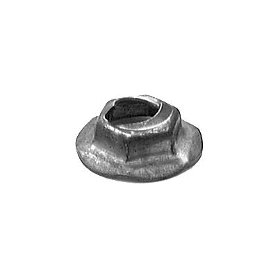 Auveco No. 12117 Thread Cutting Nut 6.3mm Stud Size - Zinc, Quantity - 50