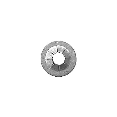 Auveco No. 12119 Push-On Retainer 4mm Stud 11mm Outside Diameter -Zinc, Quantity - 100