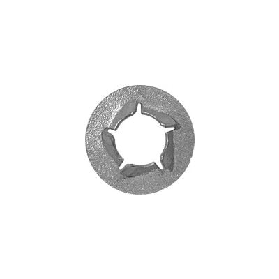 Auveco No. 12124 Pushnut Bolt Retainer M6.3-1.0 12.7mm Outside Diameter -Zinc, Quantity - 100