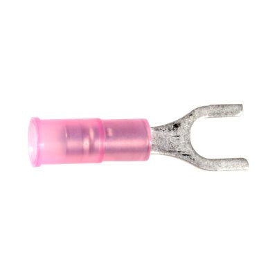 Auveco No. 12163 Solderless Terminal Spade 22/18 Gauge #8/#10 Stud, Quantity - 25