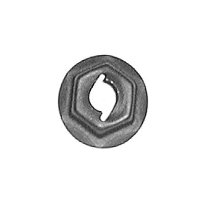 Auveco No 12253 Thread Cutting Nut 5mm Stud Size -Phosphate, Quantity 50