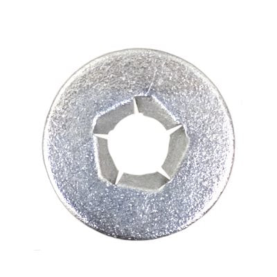 Auveco No. 12259 Pushnut Bolt Retainer M8-1.25 24mm Outside Diameter, Quantity - 50