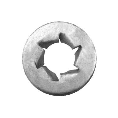 Auveco No 12260 Pushnut Bolt Retainer M10-15 24mm Outside Diameter, Quantity 100