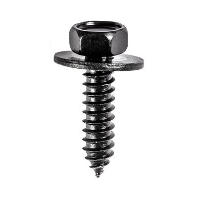 Auveco No 12339 63-181 X 25mm Hex Head SEMS 17mm Outside Diameter Phosphate, Quantity 50