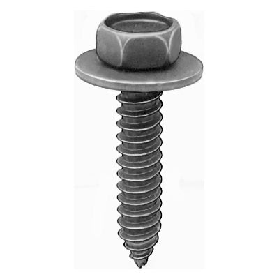 Auveco No. 12354 6.3-1.81 X 30mm Hex Head SEMS - Phosphate, Quantity - 50