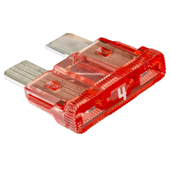 Auveco No. 12535 Atc Fuse 4 Amp Pink Bulk, Quantity - 5