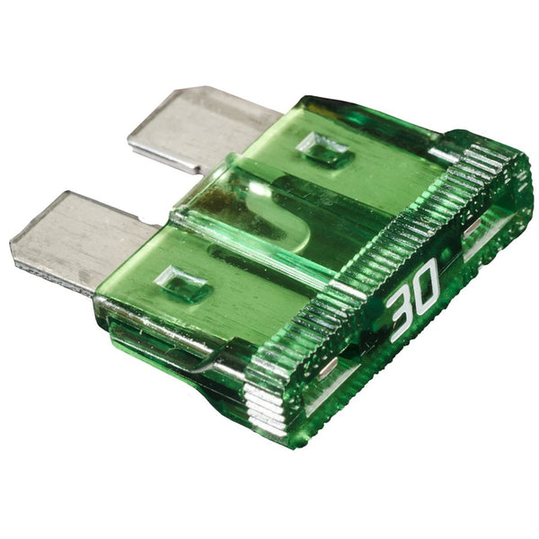Auveco No. 12542 Atc Fuse 30 Amp Light Green, Quantity - 5