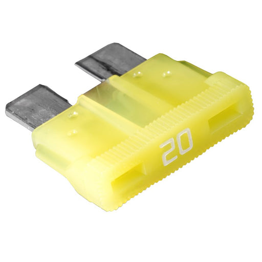 Auveco No 12554 Atc Fuse 20 Amp Yellow, Quantity 25