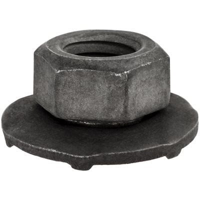 Auveco No 16268 M6-10 Free Sping Washer Nut 16mm Outside Diameter 10mm Hex, Quantity 50