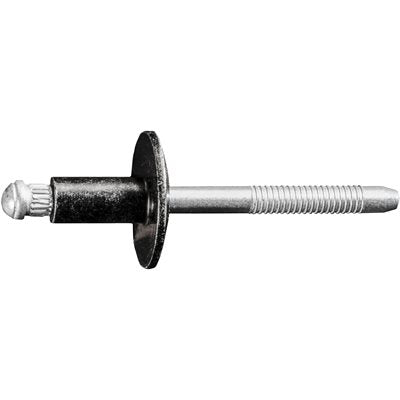 Auveco No 12652 Special Rivet Ford 1/4 Diameter 3/4 Flange Diameter, Quantity 25