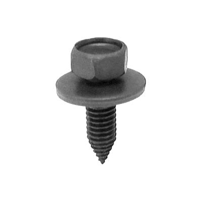 Auveco No. 12693 M6-1.0 X 20mm Hex Head SEMS 17mm Outside Diameter Phosphate, Quantity - 25
