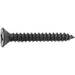 Auveco No 10174 8 X 3/4 Phillips Flat Head Tapping Screw W/ 6 Head Black Oxide, Quantity 100