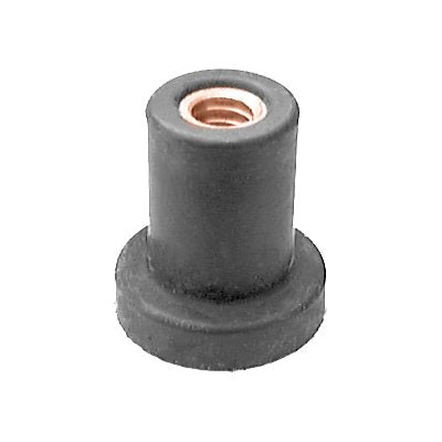 Auveco No 13010 Well Nut 1/4-20 Thread 740 Head Diameter, Quantity 10