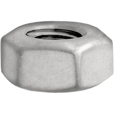Auveco No 13234 1/4-20 Hex Nut 18-8 Stainless Steel, Quantity 100