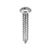 Auveco No 13274 10 X 1/2 Phillips Pan Head Tapping Screw 18-8, Quantity 100