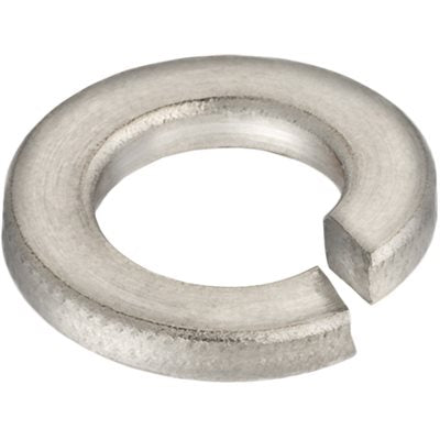 Auveco No 13403 1/4 Med Split Washer 18-8 Stainless, Quantity 100