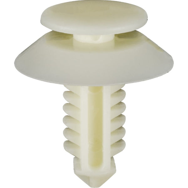 Auveco No. 13470 Ford Door Trim Panel Retainer White Nylon, Quantity - 25