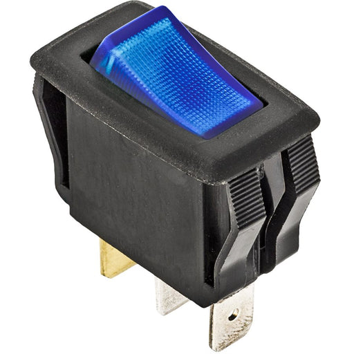 Auveco No 13531 Illuminated Rocker Switch-Blue, Quantity 1