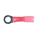 Auveco No 13657 Krimp And Seal Terminal 10 Stud 22-18 Gauge, Quantity 10