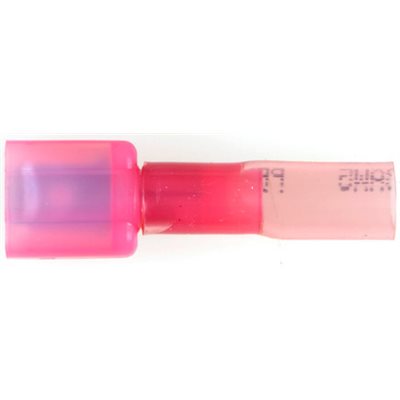 Auveco No 13661 Krimp And Seal Terminal 250 Stud 22-18 Gauge Male, Quantity 10